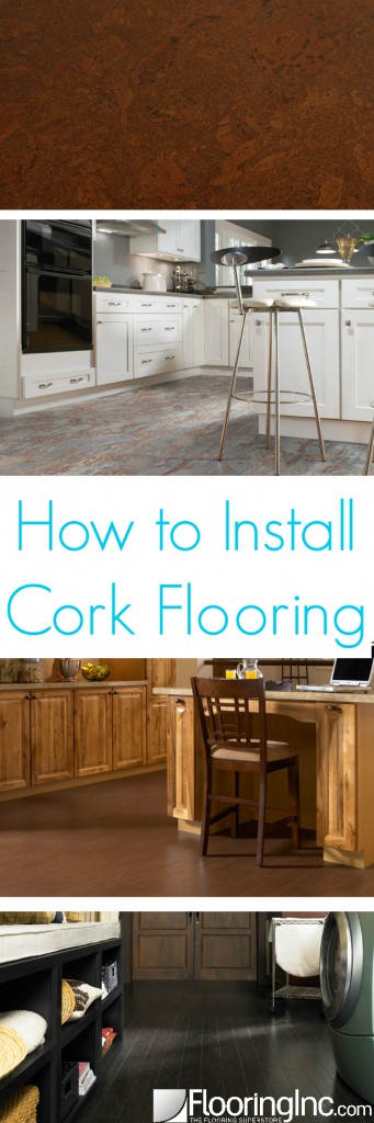 Cork flooring is the hottest new trend in home flooring--check out how easy it is to install!