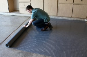 Why Garage Floor Roll-Out Mats are a BAD IDEA!