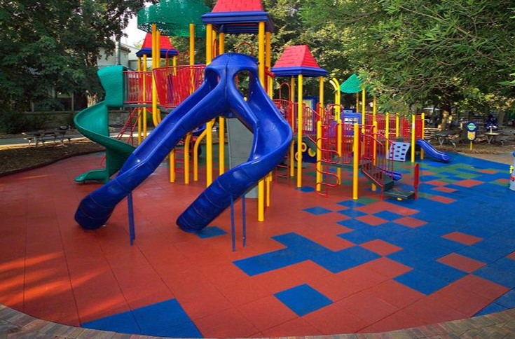 Playground Swing Mats - Rubber Playground Mats for Swings and Slides