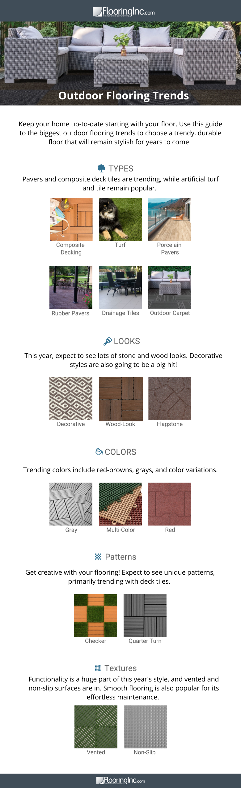2022 Outdoor Flooring Trends: 10+ Ways to Upgrade Your Space