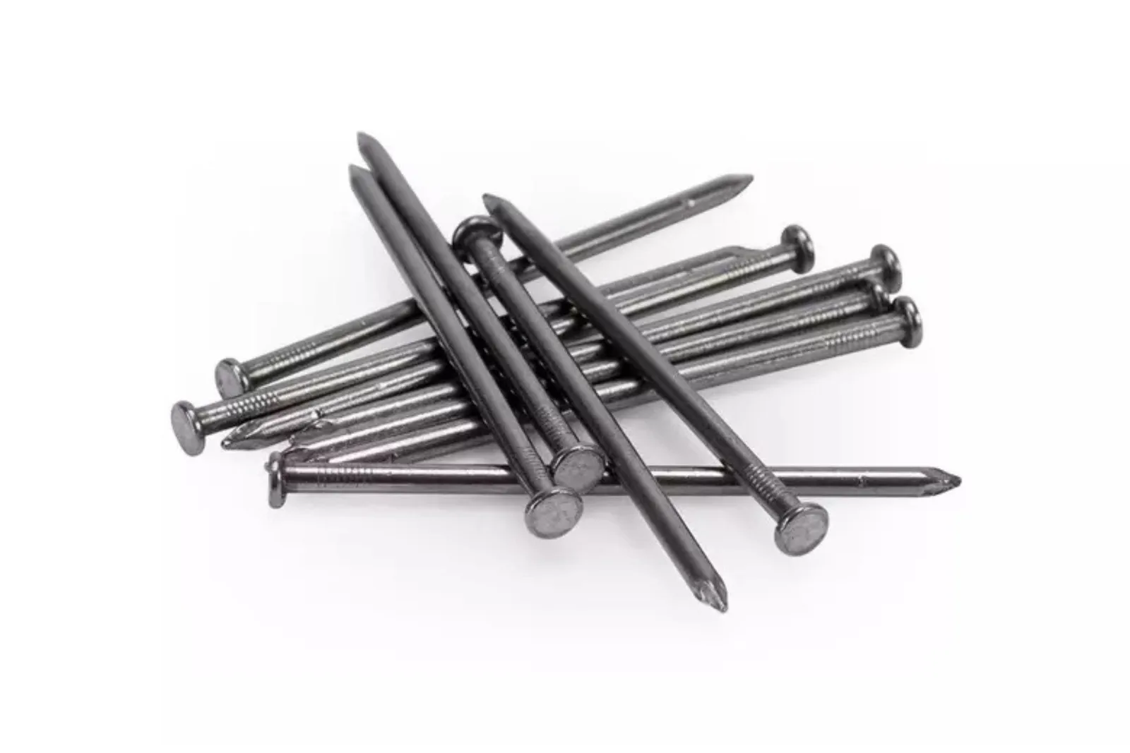 Galvanized steel turf nails are used for a strong, secure, and professional installation of artificial grass lawns.